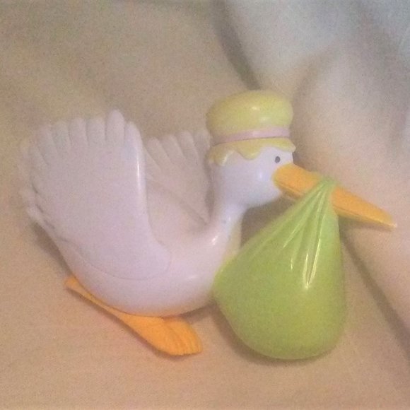 Adorable Stork with baby bundle - Picture 6 of 6